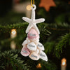 Personalized Acrylic Ornament – Christmas Gift For Family – Merry by the Sea