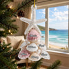Personalized Acrylic Ornament – Christmas Gift For Family – Merry by the Sea
