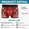 Personalized Photo Boxer Briefs, Men's Boxers – Anniversary Gift For Couple, Husband – Unwrap With Love