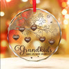 Personalized Glass Ornament – Christmas Gift For Grandma, Mom, Family – Every House Needs A Nana In It
