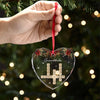 Personalized Glass Ornament – Christmas Gift For Grandma, Mom, Family – Merry Christmas