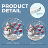 Personalized Glass Ornament – Christmas Gift For Grandma, Family – The Greatest Blessing Your Heart