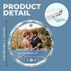Personalized Photo Glass Ornament – Christmas,  Anniversary Gift For Couple – Always You