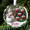 Personalized Glass Ornament – Christmas Gift For Grandma, Mom, Family – Call Your Grandmother