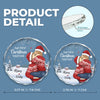 Personalized Glass Ornament – Christmas, Anniversary Gift For Couple – Our First Christmas