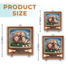 Personalized Photo Acrylic Ornament – Christmas Gift For Family – Where Our Story Sparkles Most