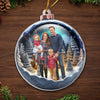 Personalized Photo Acrylic Ornament – Christmas Gift For Family – Memories That Sparkle Forever
