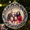 Personalized Photo Acrylic Ornament – Christmas Gift For Family – Where Love Begins And Never Ends