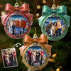 Personalized Photo Acrylic Ornament – Christmas Gift For Family – Family Love Makes Spirits Bright
