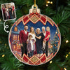 Personalized Photo Acrylic Ornament – Christmas Gift For Family – Always Close at Heart