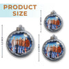Personalized Photo Acrylic Ornament – Christmas Gift For Family – Together This Christmas
