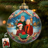 Personalized Photo Acrylic Ornament – Christmas Gift For Family – Together Is Our Tradition
