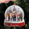 Personalized Photo Acrylic Ornament – Christmas Gift For Family – Together Is The Best Place To Be