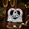 Personalized Acrylic Ornament – Christmas, Anniversary Gift For Couple – Our Forever Begins