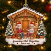 Personalized Acrylic Ornament – Christmas, Anniversary Gift For Couple – Always by Your Side