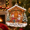 Personalized Acrylic Ornament – Christmas, Anniversary Gift For Couple – Always by Your Side