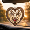 Personalized Acrylic Car Ornament – Anniversary Gift For Couple - Every Road Led to You