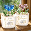 Personalized Glass Everlasting Tulips – Gift For Daughter - Watching You Be a Mom