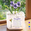 Personalized Glass Everlasting Tulips – Gift For Daughter - You Are Loved Beyond Words