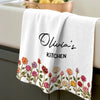 Personalized Kitchen Towel – Gift For Sister, Bestie, Best Friend – Flour Power Sisters
