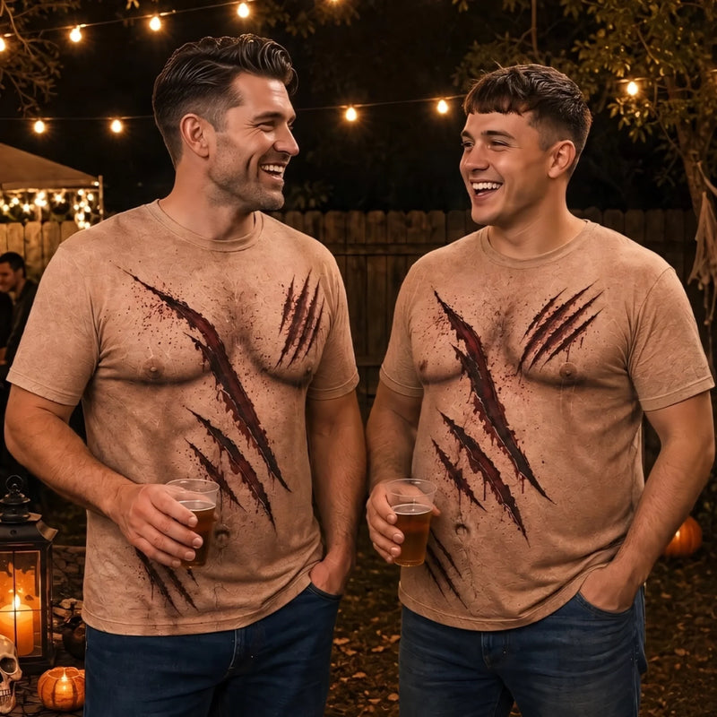Personalized Funny T-shirt - Halloween Gift For Men, Family - Evil Never Takes A Day Off