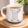 Personalized Pottery Mug - Anniversary Gift For Couple - Love Grows Here