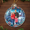 Personalized Photo Acrylic Ornament – Christmas Gift For Family – Love Begins at Home