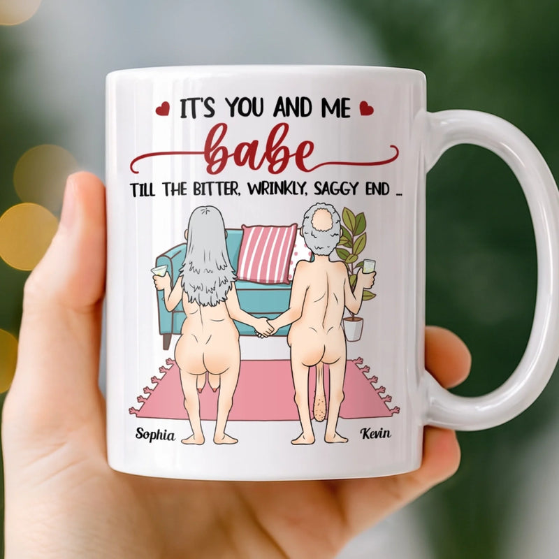 Personalized Mug – Anniversary Gift For Couple - It's You and Me Babe
