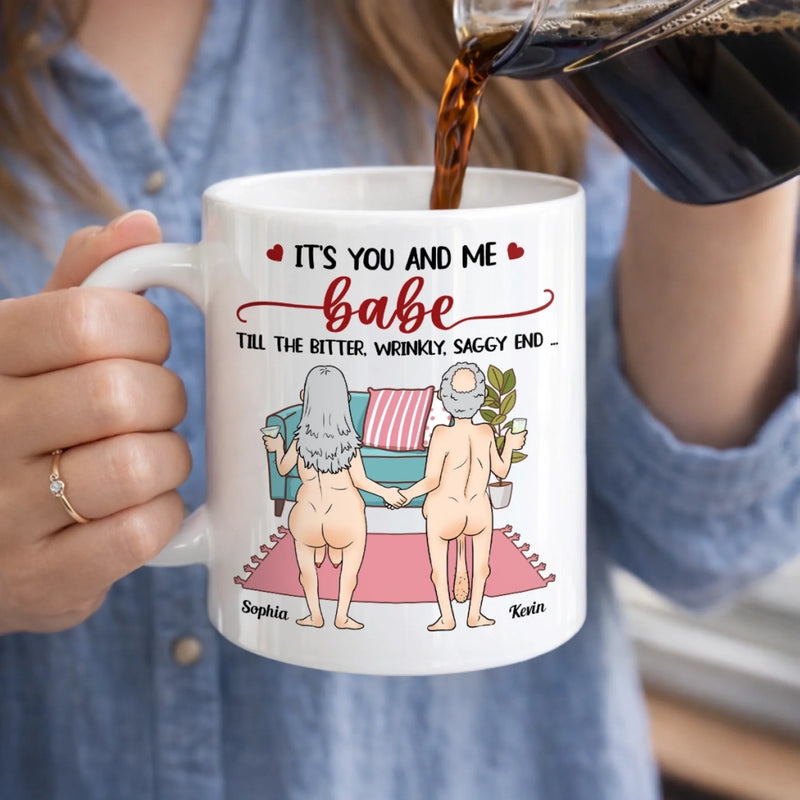Personalized Mug – Anniversary Gift For Couple - It's You and Me Babe