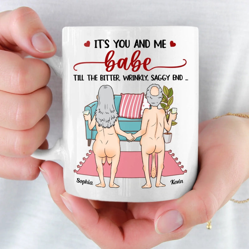 Personalized Mug – Anniversary Gift For Couple - It's You and Me Babe