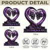 Personalized Acrylic Plaque – Halloween, Anniversary Gift For Couple – Till Death Do Us Part