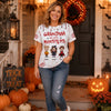 Personalized T-shirt – Halloween Gift For Mom, Grandma – Too Cute To Spook