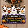 Personalized Wood Sign – Halloween Gift For Grandma, Grandpa – Too Cute To Boo