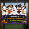 Personalized Wood Sign – Halloween Gift For Grandma, Grandpa – Too Cute To Boo