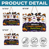 Personalized Wood Sign – Halloween Gift For Grandma, Grandpa – Too Cute To Boo