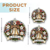 Personalized Acrylic Ornament – America 250th Anniversary, Christmas Gift For Family – Guided By Love And Liberty
