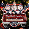 Personalized Acrylic Ornament – America 250th Anniversary, Christmas Gift For Family – Driven By Love United By Freedom