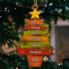 Personalized Wood Ornament – Christmas Gift For Family – Spelling Love, Letter By Letter