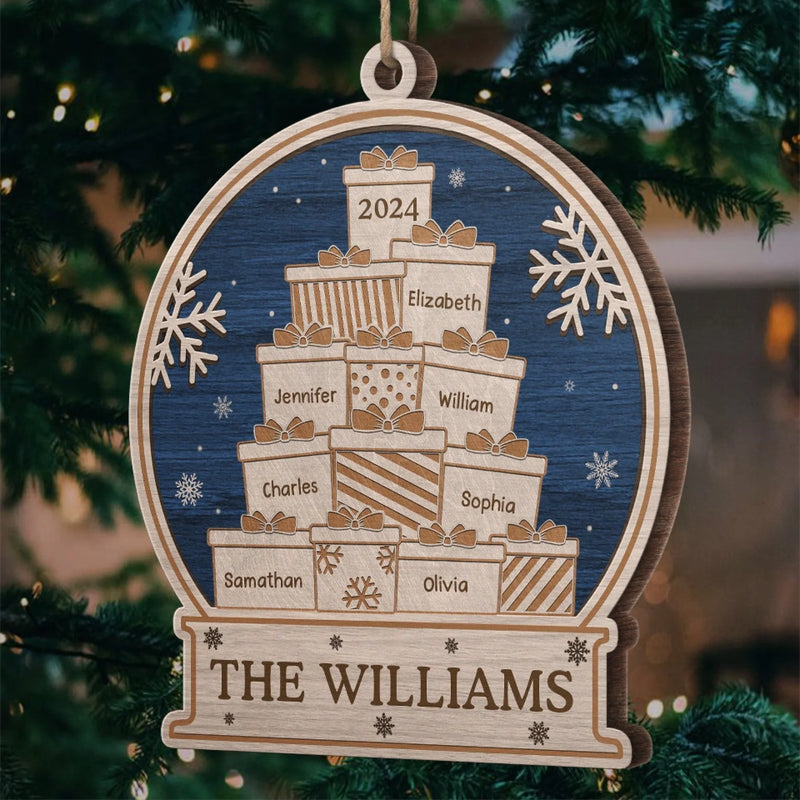 Personalized Wood Ornament – Christmas Gift For Family – We're Definitely On The Cute List