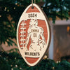 Personalized Wood Ornament – Christmas Gift For Sport Lovers, Football Lovers  – Rucking And Rolling On The Rugby Field
