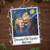 Personalized Photo Acrylic Ornament – Christmas,  Anniversary Gift Couple – Love, Our Best Adventure