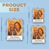 Personalized Photo Acrylic Ornament – Christmas,  Anniversary Gift Couple – Our Christmas Clause