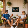 Personalized Home Decor Metal Sign - Anniversary Gift For Couple - Together Through It All