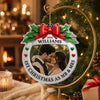 Personalized Photo Acrylic Ornament – Christmas, Wedding Gift For Couple, Newlyweds – Our Merry Beginning