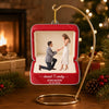 Personalized Photo Acrylic Ornament – Christmas, Wedding Gift For Couple, Newlyweds – A Promise Forever