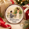 Personalized Photo Acrylic Ornament – Christmas, Wedding Gift For Couple, Newlyweds – The Next Chapter