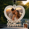 Personalized Photo Acrylic Car Ornament – Anniversary Gift For Couple - Miles Mean Nothing