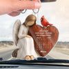Personalized Acrylic Car Ornament – Sympathy Gift For Family, Mom, Grandma - Remembered This Day And Always