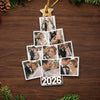 Personalized Photo Acrylic Ornament – Christmas, Wedding Gift For Couple – Love Wrapped in Christmas