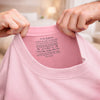 Personalized Inside Neck Print T-Shirt - Anniversary Gift For Couple, Husband, Wife - I Had You, You Had Me